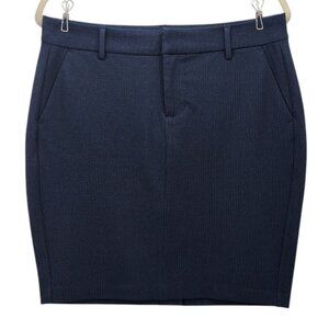 Liverpool Jeans Company Black Pattern Short Pencil Skirt Womens Petites 8P / 29